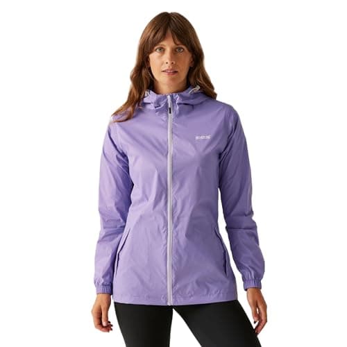 Image of Regatta Womens Pack-It III Jacket Waterproof Pack Away Hiking Walking Coat 28 Black