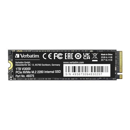 Image of Verbatim Vi3000 PCle NVMe SSD 1TB