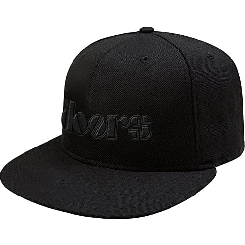 Image of The Doors Snapback cap Logo Black