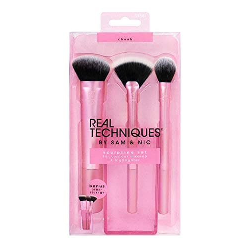 Image of Real Techniques Sculpting Makeup Brush Set for Contouring and Highlighting (Packaging and Handle Colour May Vary)