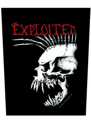 Image of The Exploited Skull Design Back Patch