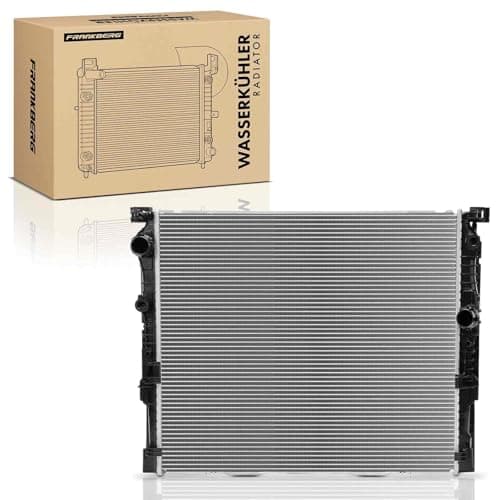 Image of Frankberg Engine Radiator Compatible with 5 Series F90 G30 530e Plug-in-Hybrid 7 Series G11 G12 740 Le xDrive 7 Series G11 G12 740e Le Replace# 17118619616