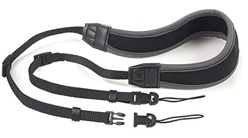 Image of Kaiser Fototechnik 6743 2 in 1 Neoprene carrying strap with two mounting lugs for compact cameras