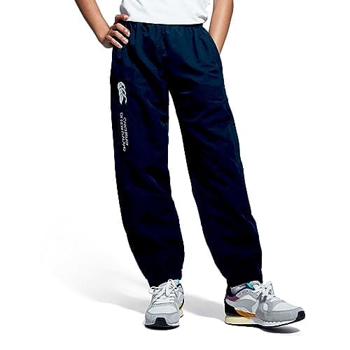 Image of Canterbury Junior Boys Cuffed Stadium Pant | Tracksuit/Jogging Bottoms | Lounge Pants | Durability And Comfort | Extra Warm | Cuffed Hem Track Pants, Navy, 14