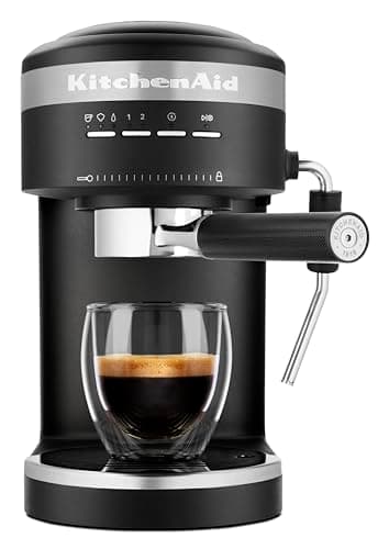Image of KitchenAid Espresso Machine - Artisan Black Matte