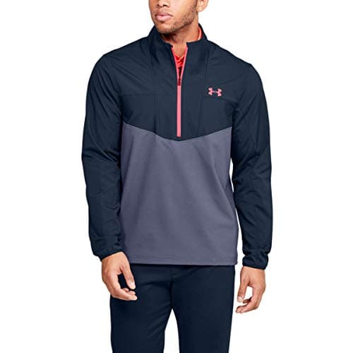 Image of Under Armour Men's Storm Windstrike Golf 1/2 Zip, Academy Blue (409)/Beta, S