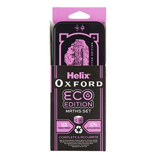 Image of Helix Oxford Eco Maths Set - Pink
