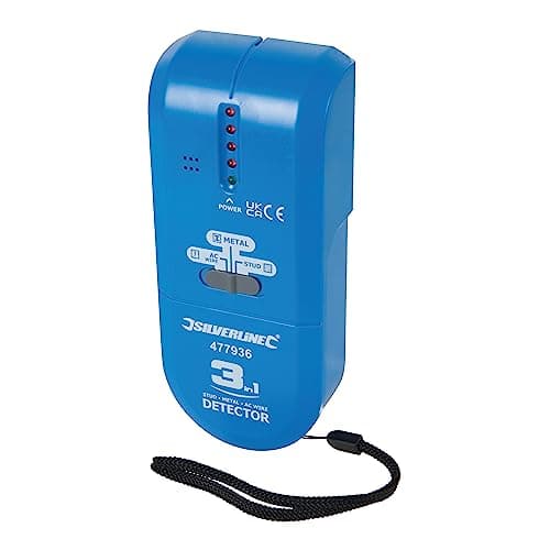 Image of Silverline 3-in-1 Detector Compact 1 x 9V (PP3) (477936)