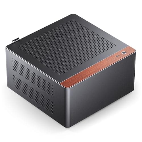 Image of Jonsbo NV10 ITX Mini Desktop Case 3.3mm Aluminum Alloy Chassis Shell Support 1U FLEX Power Suppl 4.5L Volume Small PC Casing
