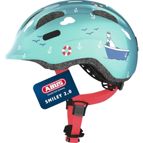 Image of ABUS Smiley 2.0 children's helmet - Robust bike helmet for girls and boys
