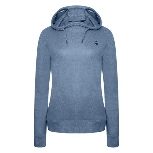 Image of Dare 2b Womens Out & Out Overhead Sweater Hoodie, Fleece Backed Midlayer with 2 Pockets - Perfect for Wlaking, Gym, Outdoors