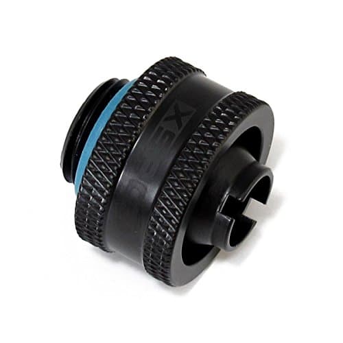 Image of XSPC G1/4" Compression Fitting for 3/8" ID 5/8" OD 16/10mm Tubes - Matte Black