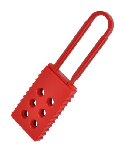Image of Kasp K20518D Lock Off Hasp Nylon, Red