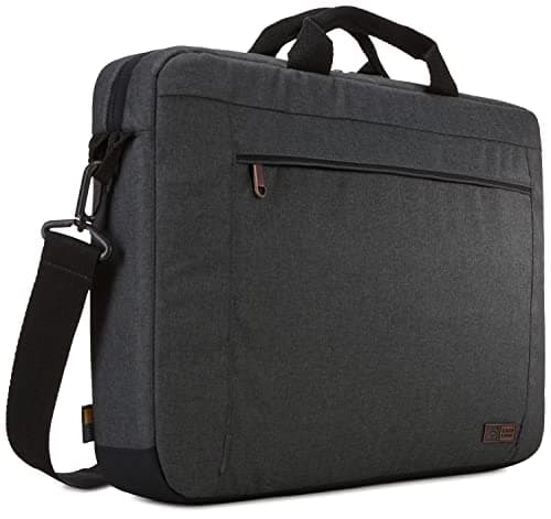 Image of Case Logic 3203695 Era 15.6" Laptop Attaché, Obsidian