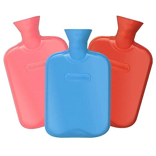 Image of Cassandra Hot Water Bottle, Smooth Surface Both Sides, 1.8 Litre, 5 Year Cassandra Guarantee, Colour Received Varies