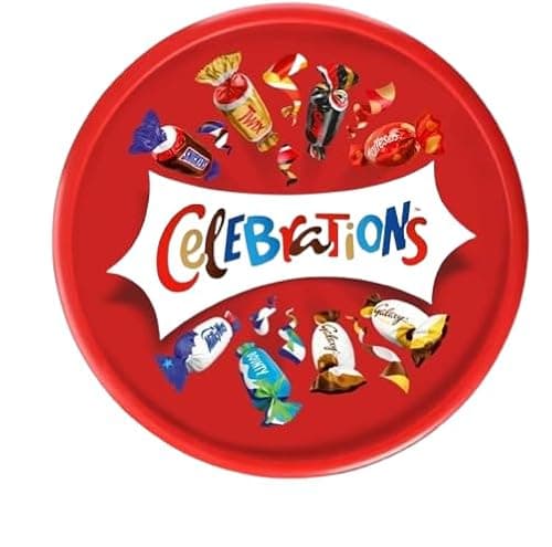 Image of Celebrations Milk Chocolate & Biscuit Sharing Tub, 550g (Pack of 2)