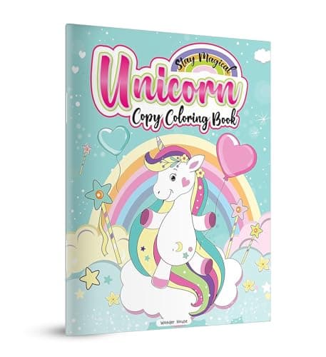 Image of Stay Magical Unicorn Copy Coloring Book: Fun Activity Books For Children