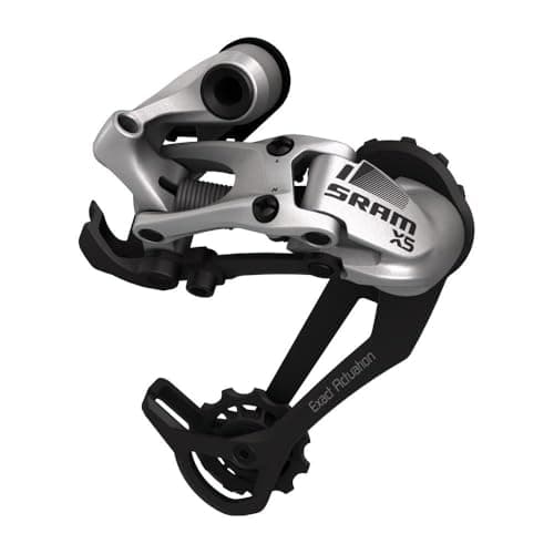 Image of Sram MTB X5 Rear Derailleur 8-9Speed - Medium Cage, Silver