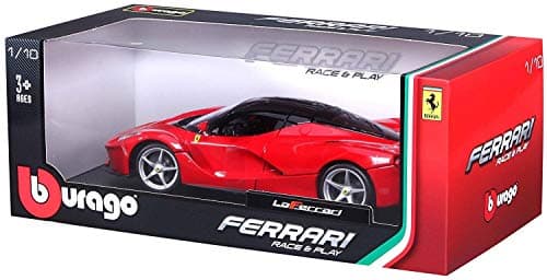 Image of Bburago B18-16001R 1:18 Scale The Laferrari From The Race And Play Series Die-Cast Model