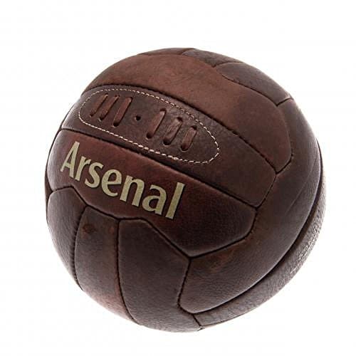 Image of Arsenal FC Official Football Gift Retro Heritage Football - A Great Christmas / Birthday Gift Idea For Men And Boys
