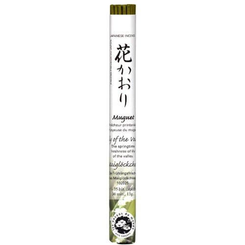 Image of Lily From the Valley Japanese Floral Incense Sticks - 35 Sticks, 30 Mins Per Stick - Les Encens du Monde