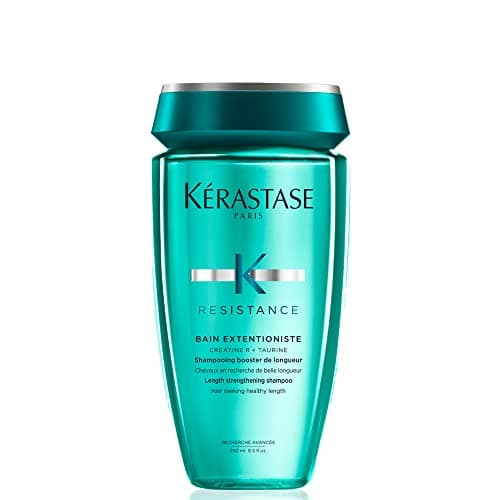 Image of Kérastase Resistance, Strengthening Shampoo, Damaged hair seeking healthier looking length, With Creatine R & Amino Acid, Bain Extensioniste, 250ml
