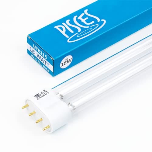 Image of Pisces 18w (watt) PLL Replacement UV Bulb Lamp for Pond Filter UVC