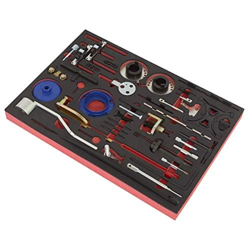 Image of Sealey 36pc Diesel & Petrol Master Timing Tool Kit - for Ford OEM Tools Belt/Chain Drive - VS5200MK