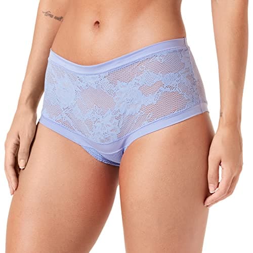 Image of Triumph Women's Smart Deco Bandeau Brief EX Underwear, Purple Dust, 2