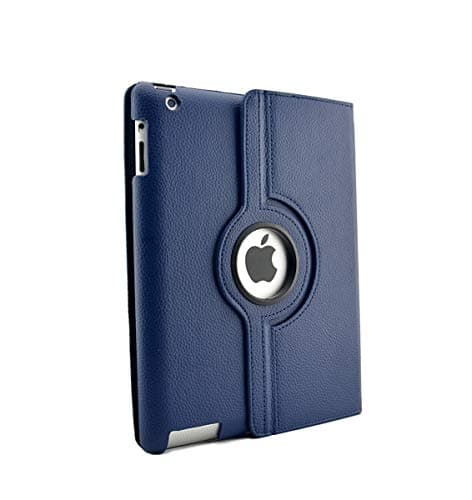 Image of flyorigin Case for iPad Oldest Model (2011-2012 Released,10 Years ago) iPad 2 iPad 3 iPad 4 Premium PU Leather Multi-Function Case/Cover for 9.7 inch iPad 2 3 4