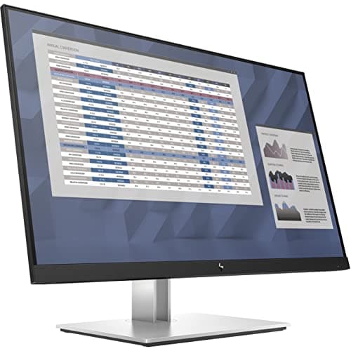 Image of HP EliteDisplay E27 G4 27 Inch IPS LED Backlit Monitor, FHD 1920 x 1080, Blue Light Filter, HDMI, VGA, DisplayPort