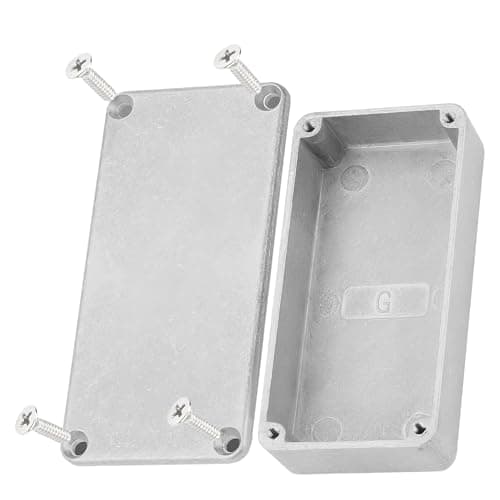 Image of LEPEVNEY Aluminium Box Section Enclosure Box External Enclosure Junction Box Electronic Tool 100 x 50 x 26mm 1590G