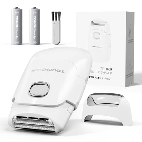 Image of TOUCHBeauty Bikini Trimmer for Women, Electric Pubic Hair Shaver with Gentle Blades for Painless Wet or Dry Use, IPX5 Waterproof, Cordless Lady Shaver for Bikini Line, Intimate Areas