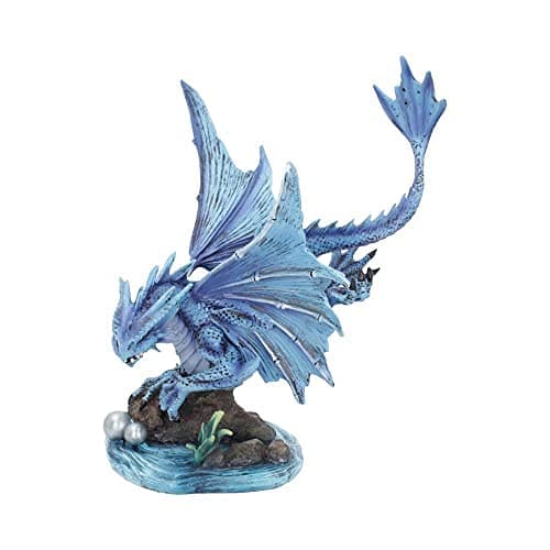 Image of Nemesis Now Anne Stokes Adult Water Dragon Figurine, Blue, 31cm