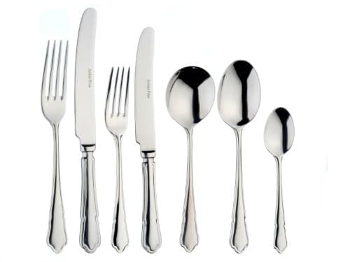 Image of Arthur Price Every Day 44-Piece Dubarry 6-Person Boxed Set, Stainless Steel, Silver, 51 x 31.5 x 6.5 cm