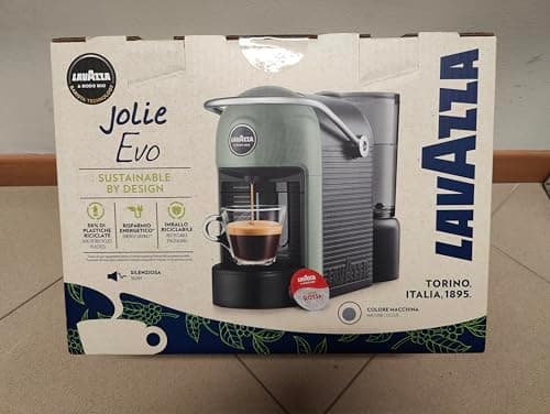 Image of Lavazza 18001422 Jolie Coffee Maker, 0.6L Water Tank, Automatic Stop Function, 1250W, Grey