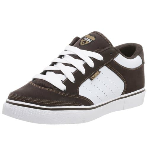 Image of Osiris Men's Cleaver Sneaker, Brown/White/Tan, 5.5 UK