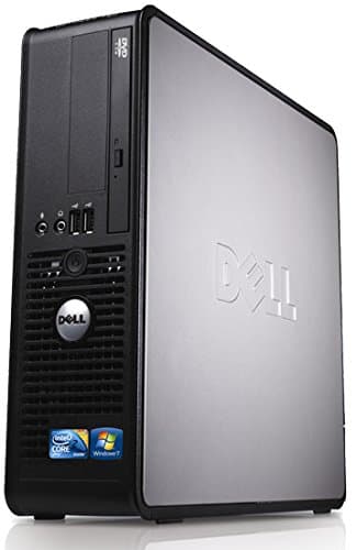 Image of Windows 10, Dell Optiplex Desktop PC, Dual Core, 4GB Ram, 160GB Hard Drive, DVD (Renewed)