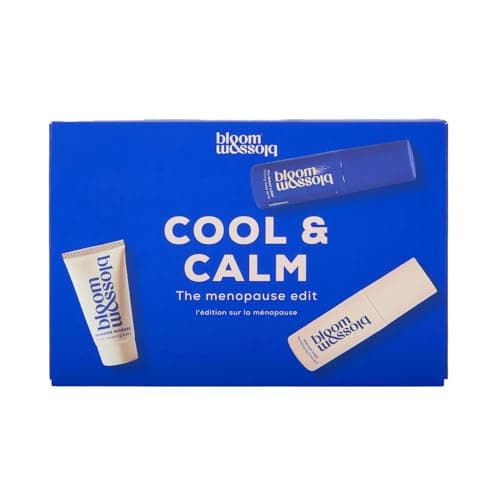 Image of Bloom and Blossom | COOL & CALM The Menopause Edit Gift Set, Menopause Skincare Set, Midlife Wellness Kit, Includes Sleep Spray, Foot Spray & Multi-Tasking Balm