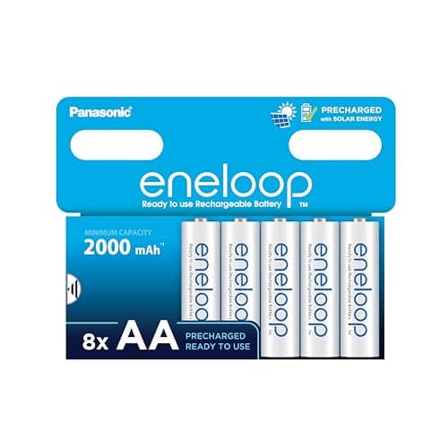 Image of eneloop AA/Mignon Ni-MH battery (8-pack), rechargeable battery, NEW upgraded min. capacity 2000 mAh