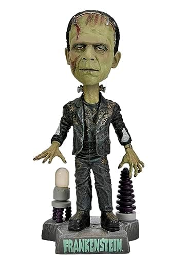 Image of Universal Monsters Head Knocker Le monstre de Frankenstein 20 cm