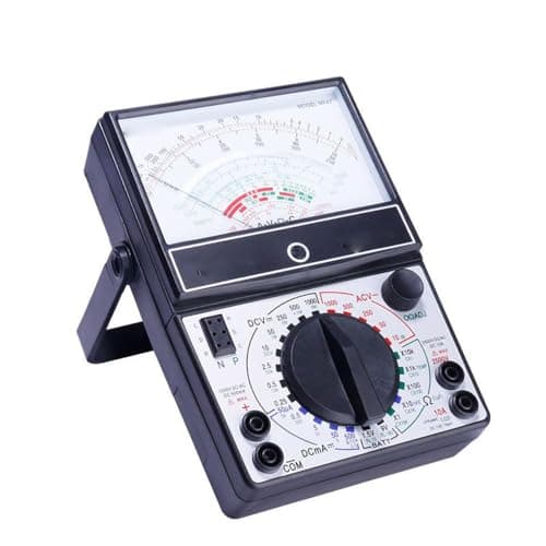 Image of Analog Pointer Multimeter, Pocket Analogue Multimeters Internal Magnetic Multi Voltage Current Test Meter for Home Factory Workshop