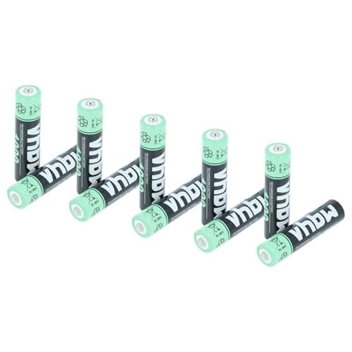 Image of vhbw AAA Batteries, 10 Pieces compatible with Sennheiser HDR 220 (RS 220) - Rechargeable Li-Ion Batteries, 1000 mAh, 1.2 V