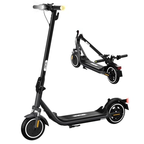 Image of RCB R16 Electric Scooter Adults, Max 25 km/h, 300W Motor, Scooter with 7.8AH Battery, 8.5" Solid Tires, APP Control, Max Load 120 kg, 3 Speed Settings,Turn Signal, Cruise control, Foldable, Gifts