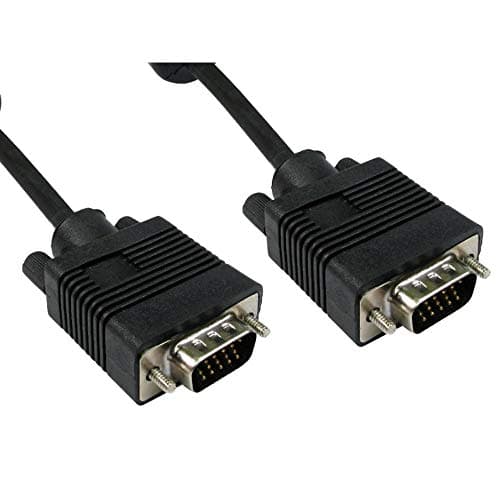 Image of NEWLink VGA Cable 1.8 m VGA Cable (Black pkvgamm-02 1.8 m VGA (D-Sub); VGA (D-Sub); VGA (D-Sub); VGA (D-Sub), Male to Male, Black)