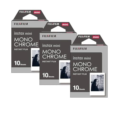 Image of Fujifilm Instax Mini Monochrome Instant Film 30 Pack