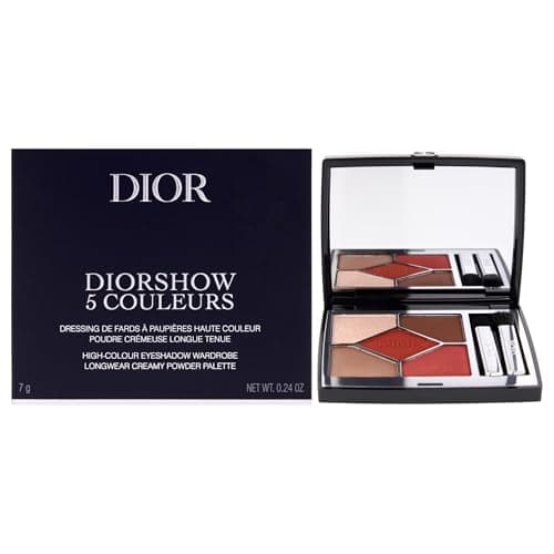Image of DIOR Diorshow 5 Couleurs Longwear Creamy Powder Eyeshadow Palette - 673 Red Tartan 7 g