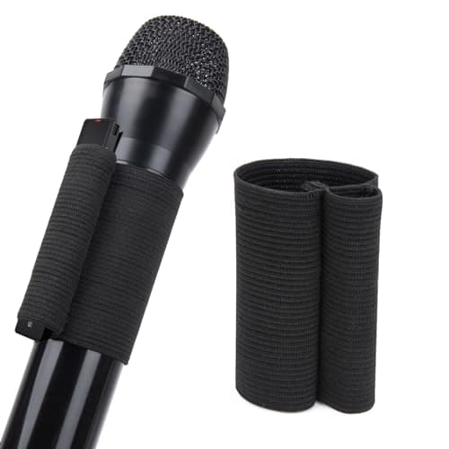 Image of YOUSHARES Hand Microphone Elastic Sleeve for Sony ICD-TX660/TX650 Digital Voice Recorder, Recording plus microphone combo for Weddings and Interviews (1PCS)
