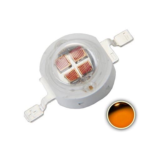 Image of CHANZON 10 pcs High Power Led Chip 5W Yellow (1200mA / DC 2V - 2.4V / 5 Watt) Super Bright Intensity SMD COB Light Emitter Components Diode 5 W Bulb Lamp Beads DIY Lighting