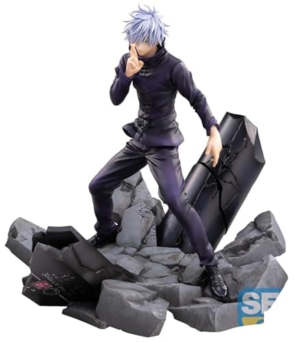 Image of Jujutsu Kaisen statuette Luminasta PVC Figurizm Shibuya Incident Satoru Gojo Unlimited Void 21 cm